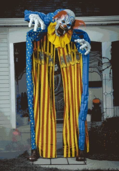 10FT Animated Looming Clown Archway Decoration