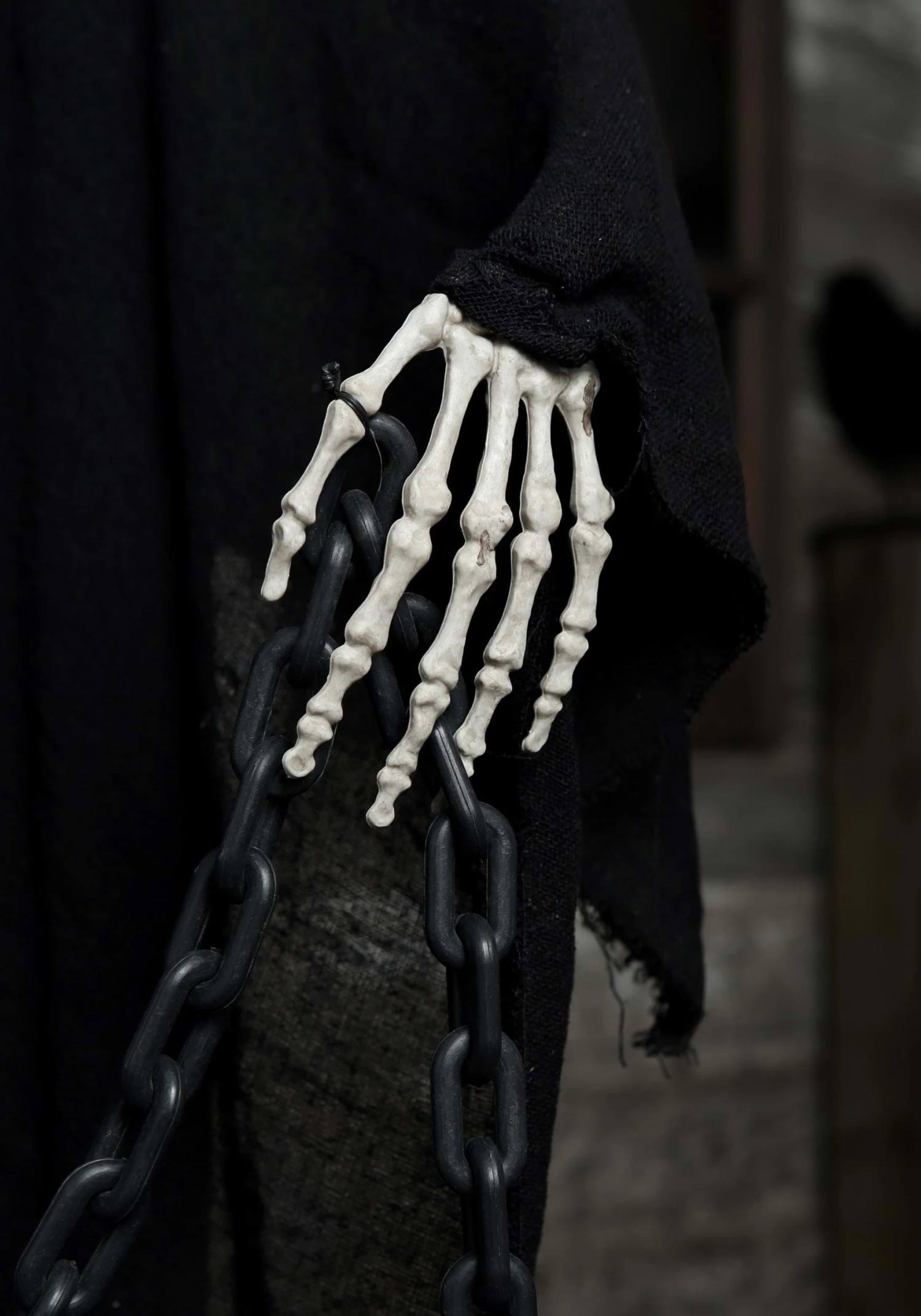 5 Foot Animated Light Up Reaper Halloween Decoration 7 5 Foot Animated Light Up Reaper Halloween Decoration - Image 5