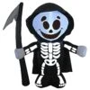 5FT Tall Grim Reaper Inflatable Decoration -Holiday Clothing Promotion Store 5ft tall reaper inflatable decoration