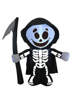 5FT Tall Grim Reaper Inflatable Decoration