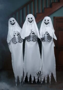 6 Ft. Animatronic Ghostly Trio Decoration -Holiday Clothing Promotion Store 6 animatronic ghostly trio decoration alt 2