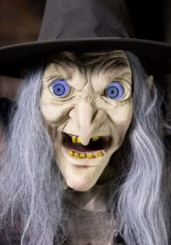 Lunging Witch With DigitEye Animated 6ft Prop -Holiday Clothing Promotion Store 6ft lunging witch with digiteye animated prop alt 2