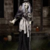 Lunging Witch With DigitEye Animated 6ft Prop -Holiday Clothing Promotion Store 6ft lunging witch with digiteye animated prop upd