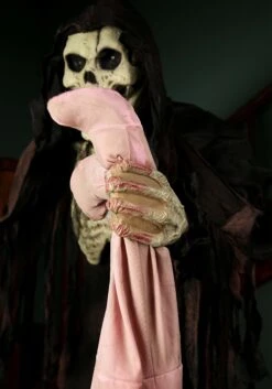 7FT Animated Towering Boogey Man With Kid Halloween Decoration -Holiday Clothing Promotion Store 7ft animated towering boogey man with kid prop alt 3