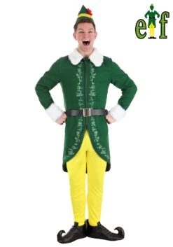 Adult Authentic Buddy The Elf Costume 19 Adult Authentic Buddy The Elf Costume -Holiday Clothing Promotion Store adult authentic buddy the elf outfit alt 7