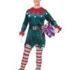 Adult Christmas Elf Costume 1 Adult Christmas Elf Costume -Holiday Clothing Promotion Store adult christmas elf costume