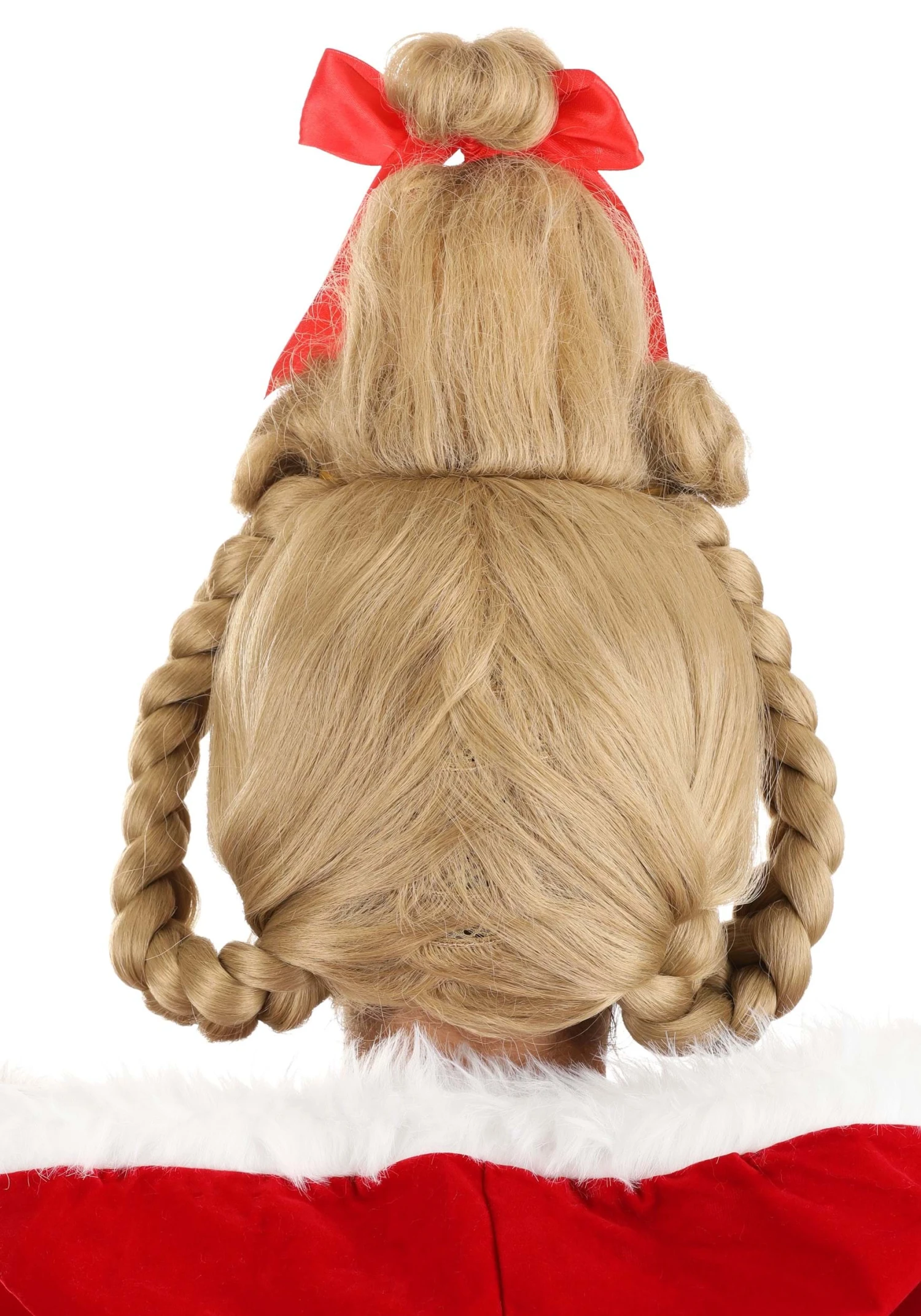Women's Deluxe Dr. Seuss Cindy Lou Who Wig 6 Women's Deluxe Dr. Seuss Cindy Lou Who Wig - Image 4