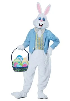 Adult Deluxe Easter Bunny Costume 17 Adult Deluxe Easter Bunny Costume -Holiday Clothing Promotion Store adult deluxe easter bunny costume alt 2