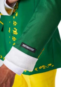 Opposuits Men's Elf Suitmeister Suit -Holiday Clothing Promotion Store adult elf suitmeister suit alt 5