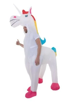 Adult's Giant Inflatable Unicorn Costume
