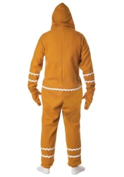 Adult Gingerbread Cookie Jumpsuit -Holiday Clothing Promotion Store adult gingerbread jumpsuit alt 2