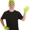 Grinch Hat & Gloves Set For Adults 2 Grinch Hat & Gloves Set For Adults -Holiday Clothing Promotion Store adult grinch beanie gloves set