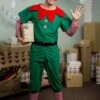 Holiday Adult Elf Costume 2 Holiday Adult Elf Costume -Holiday Clothing Promotion Store adult holiday elf costume
