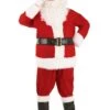Holiday Santa Claus Costume For Adults
