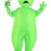 Inflatable Alien Adult Costume -Holiday Clothing Promotion Store adult inflatable alien costume