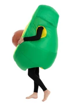 Inflatable Avocado Costume For Adults -Holiday Clothing Promotion Store adult inflatable avocado costume alt 6