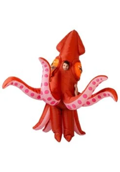 Inflatable Giant Squid Costume For Adults 7 Inflatable Giant Squid Costume For Adults -Holiday Clothing Promotion Store adult inflatable giant squid costume alt 2
