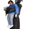 Adult's Inflatable Grim Reaper Pick Me Up Costume -Holiday Clothing Promotion Store adult inflatable grim reaper pick me up costume