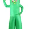 Inflatable Gumby Costume Adult -Holiday Clothing Promotion Store adult inflatable gumby costume