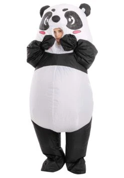 Inflatable Panda Costume For Adults -Holiday Clothing Promotion Store adult inflatable panda costume alt 3