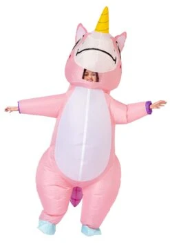 Inflatable Pink Unicorn Costume For Adults -Holiday Clothing Promotion Store adult inflatable pink unicorn costume alt 2