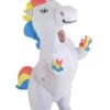 Adult Inflatable Prancing Unicorn Costume