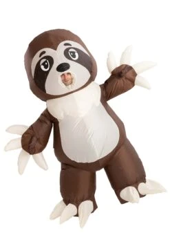 Inflatable Sloth Costume For Adults -Holiday Clothing Promotion Store adult inflatable sloth costume alt 3
