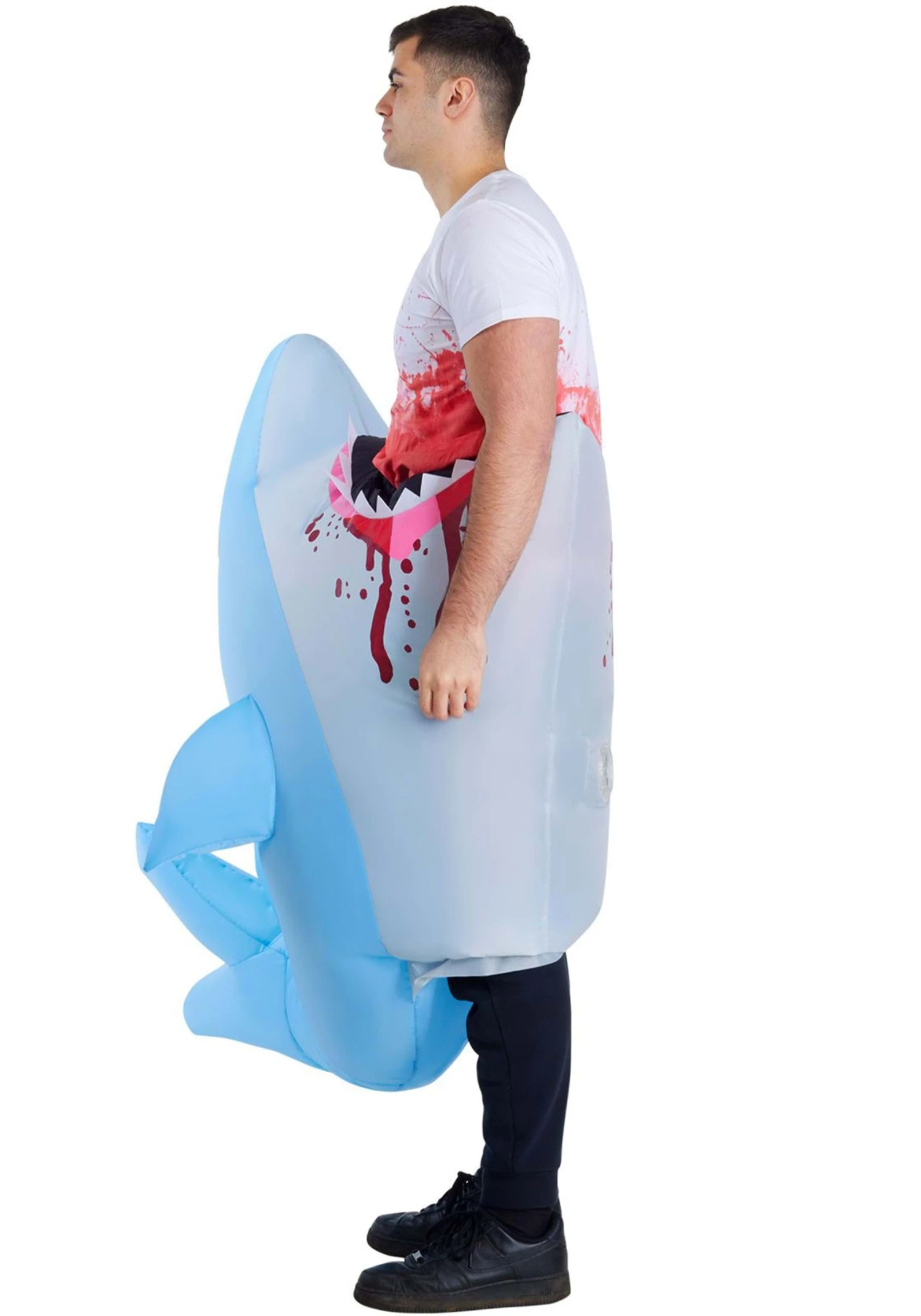 Adult Man Eating Shark Inflatable Costume 4 Adult Man Eating Shark Inflatable Costume - Image 2