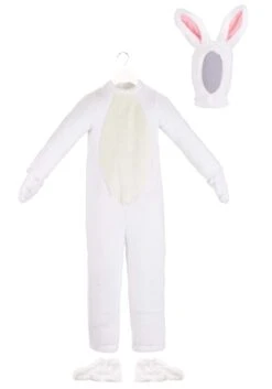 Adult White Bunny Costume -Holiday Clothing Promotion Store adult open face white bunny alt 11