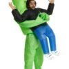 Pick Me Up Alien Inflatable Adult Costume -Holiday Clothing Promotion Store adult pick me up alien inflatable costume