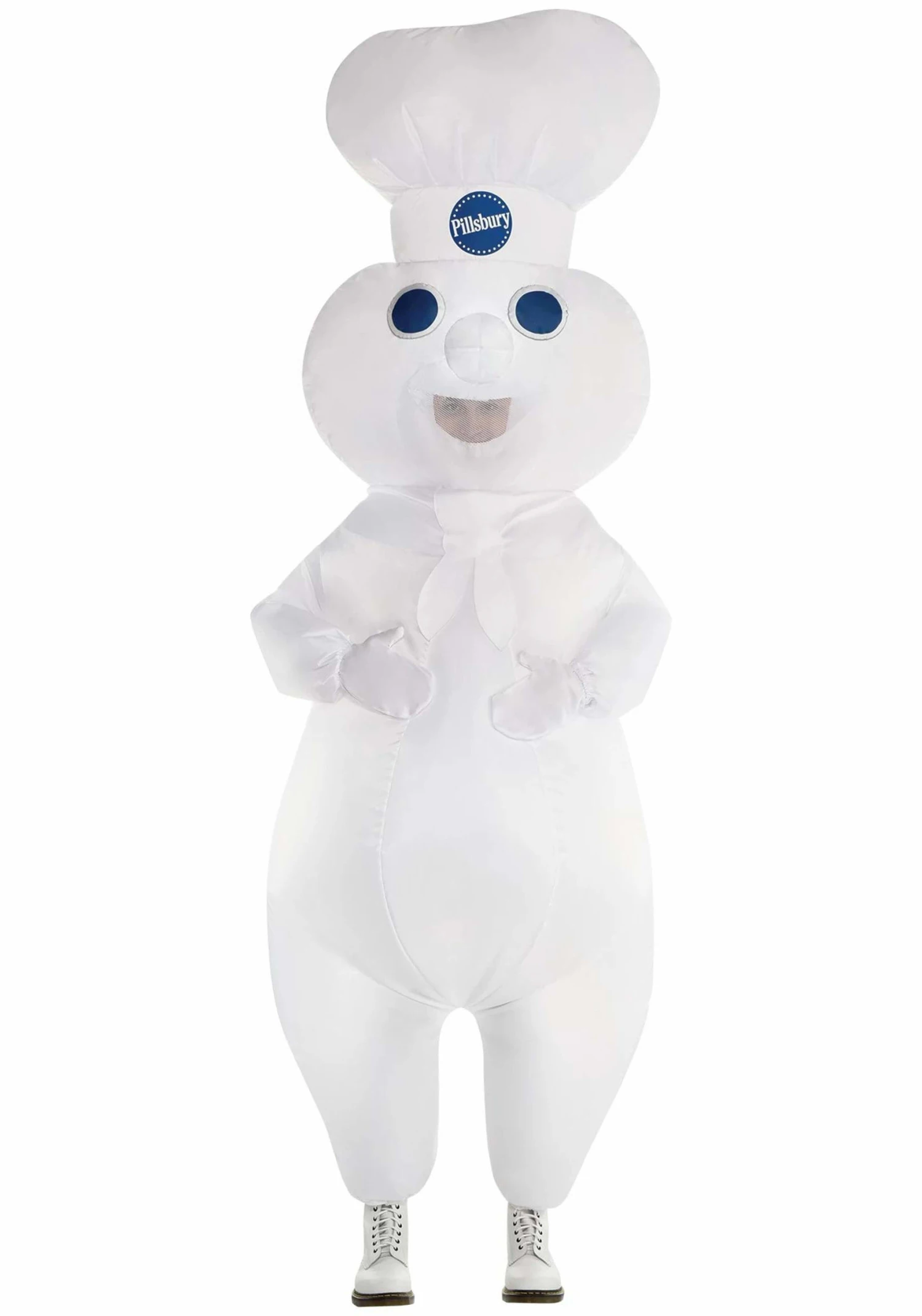 AMSCAN Adult Pillsbury Doughboy Inflatable Costume 2 AMSCAN Adult Pillsbury Doughboy Inflatable Costume