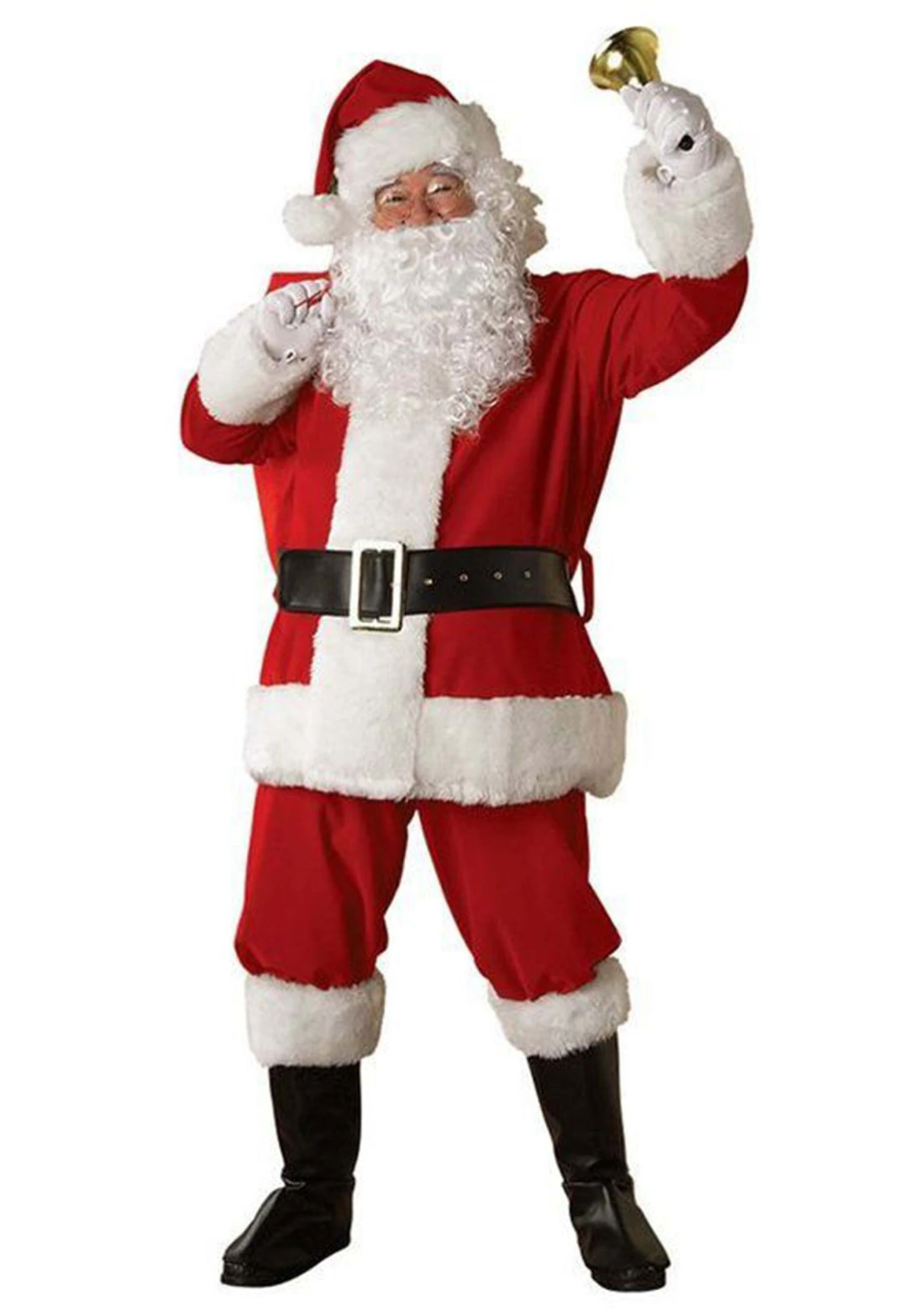 Adult Regal Santa Plus Size Costume 3 Adult Regal Santa Plus Size Costume