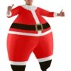 Santa Bouncer Costume For Adults -Holiday Clothing Promotion Store adult santa bouncer costume