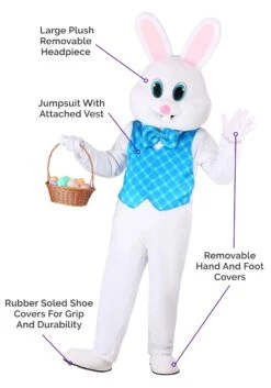 Sweet Easter Bunny Costume For Adults -Holiday Clothing Promotion Store adult sweet easter bunny costume 1