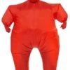 Inflatable Red Jumpsuit Adult Costume -Holiday Clothing Promotion Store adults inflatable red jumpsuit costume