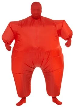 Inflatable Red Jumpsuit Adult Costume