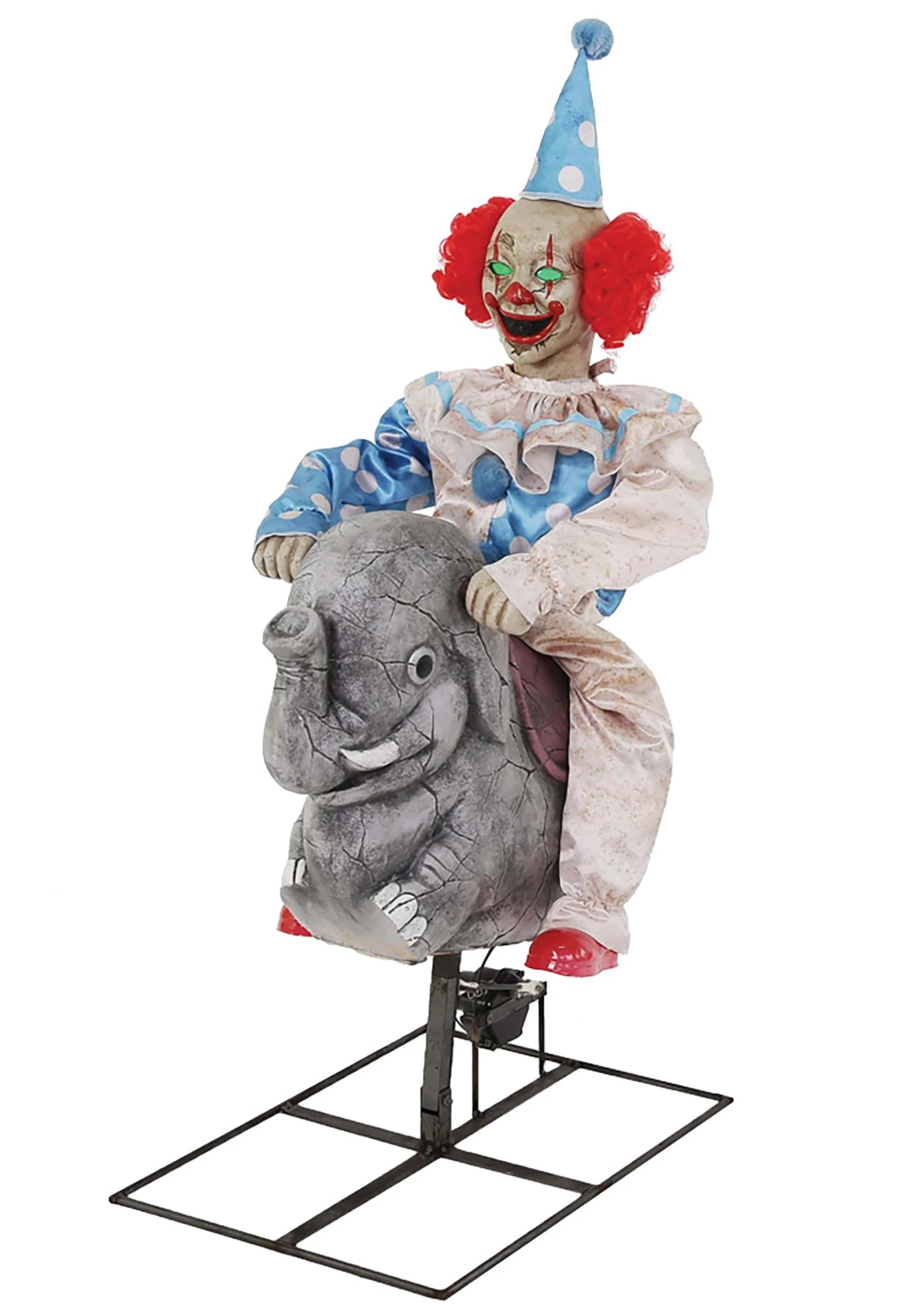 Animated Rocking Clown And Elephant Halloween Decoration 8 Animated Rocking Clown And Elephant Halloween Decoration - Image 6