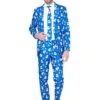 Suitmeister Blue Snowman Men's Suit