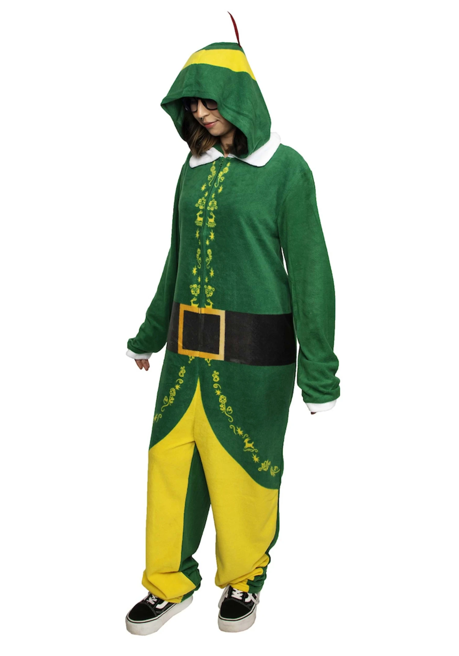 Adult Buddy The Elf Union Suit 4 Adult Buddy The Elf Union Suit - Image 2