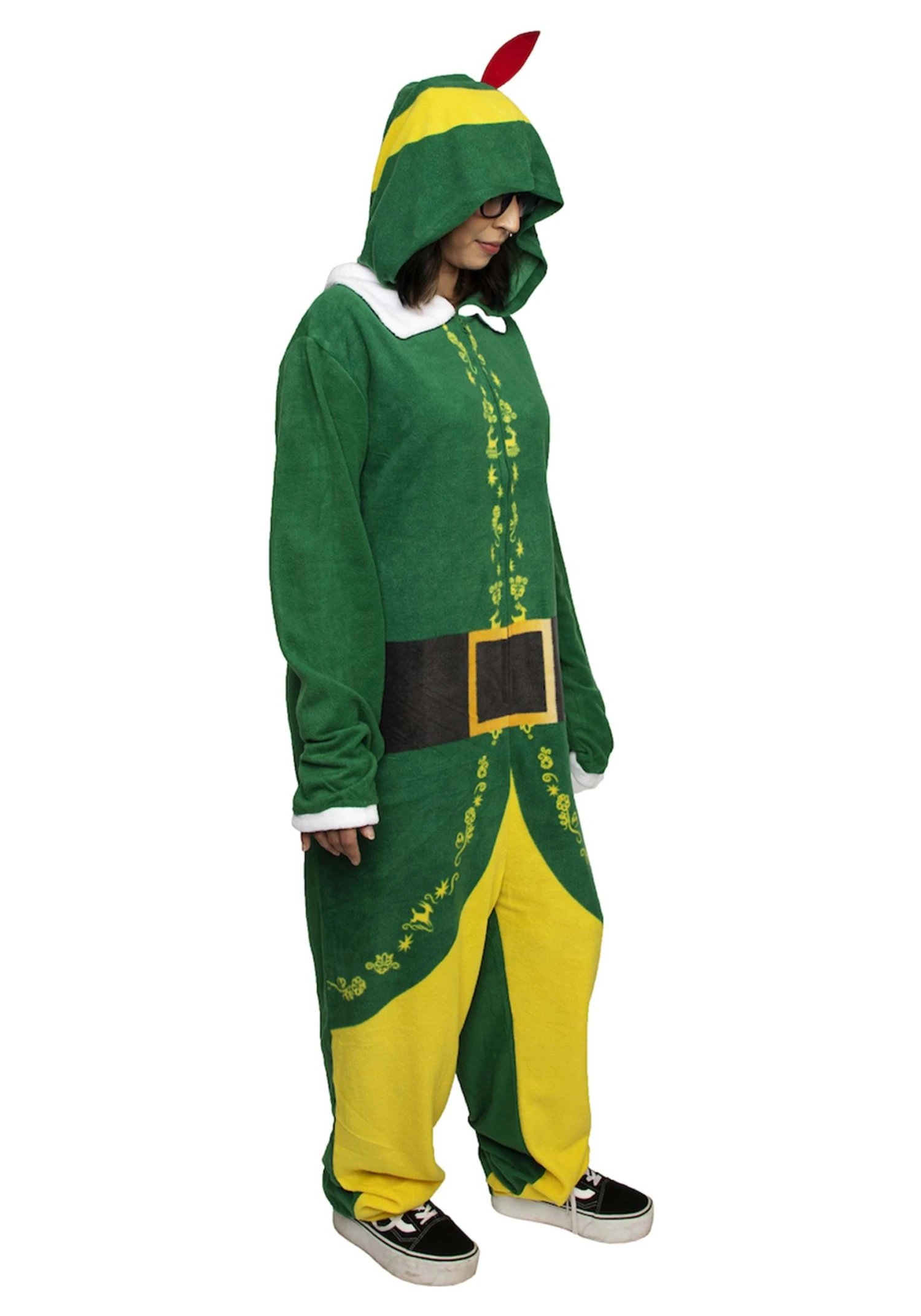 Adult Buddy The Elf Union Suit 5 Adult Buddy The Elf Union Suit - Image 3