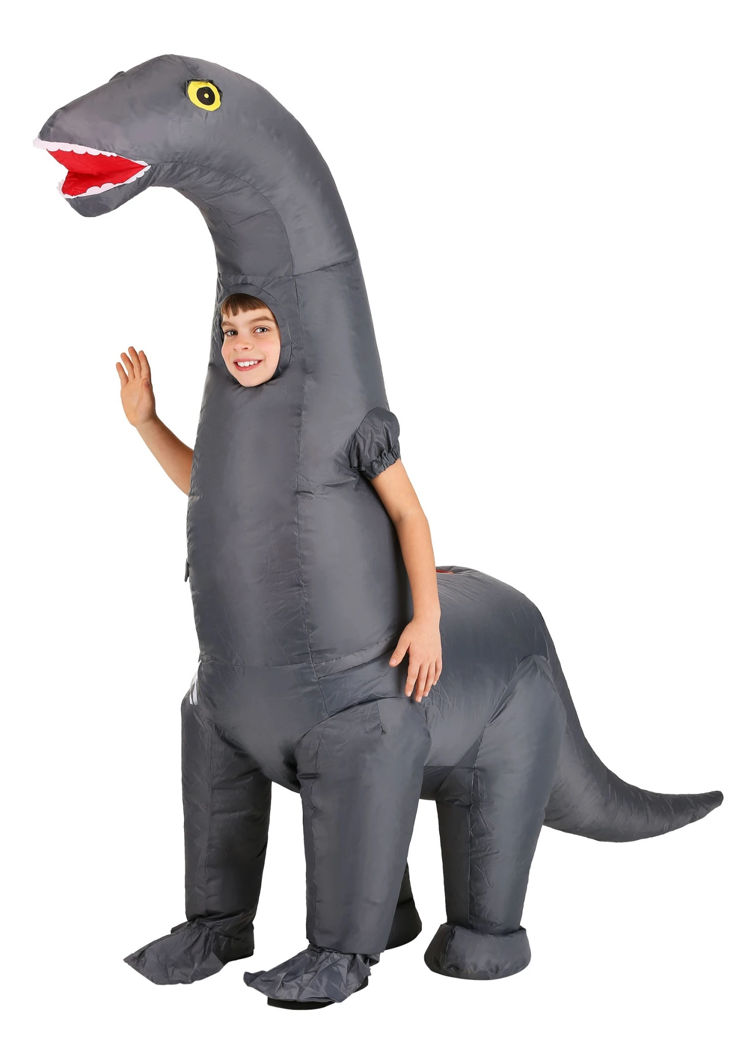Childs Giant Inflatable Brontosaurus Costume 3 Childs Giant Inflatable Brontosaurus Costume