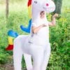 Child's Giant Inflatable Unicorn Costume 2 Child's Giant Inflatable Unicorn Costume -Holiday Clothing Promotion Store child giant inflatable unicorn costume updated
