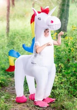 Child's Giant Inflatable Unicorn Costume