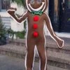 Iced Gingerbread Man Costume For Kids 1 Iced Gingerbread Man Costume For Kids -Holiday Clothing Promotion Store child iced gingerbread man costume2
