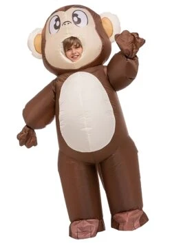 Inflatable Monkey Kid's Costume