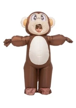 Inflatable Monkey Kid's Costume -Holiday Clothing Promotion Store child inflatable monkey costume alt 4