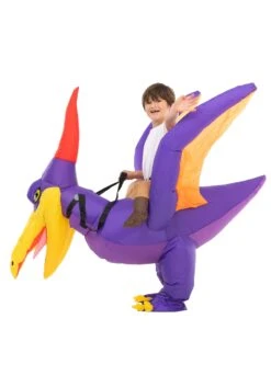Inflatable Riding-A-Pteranodon Costume For Kids 11 Inflatable Riding-A-Pteranodon Costume For Kids -Holiday Clothing Promotion Store child inflatable riding a pteranodon costume alt 4