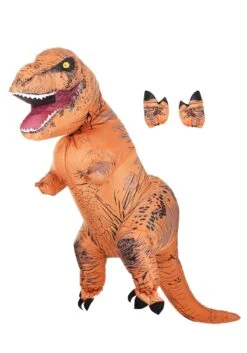 Inflatable T-Rex Child Costume -Holiday Clothing Promotion Store child inflatable t rex costume alt 8