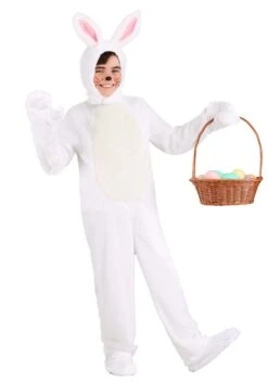 Kids White Bunny Costume -Holiday Clothing Promotion Store child white bunny costume alt 7