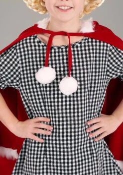 Girl's Dr. Seuss Cindy Lou Who Costume -Holiday Clothing Promotion Store christmas girl costume alt 2